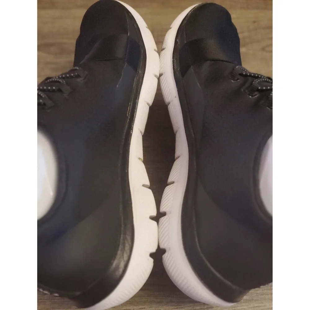Skechers Dual Lite Memory Foam Slip On Shoes Womens Size 8.5‎ Black